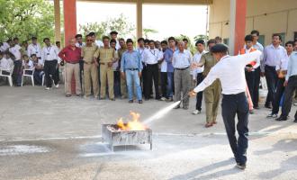 Fire Fighting using Extinguisher